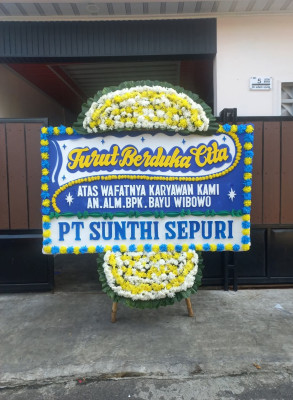 Papan Bunga Duka di Silangkitang