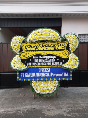 Papan Bunga Duka di Silangkitang