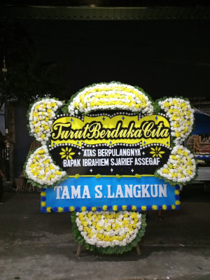 Papan Bunga Duka di Silangkitang