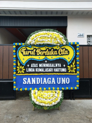 Papan Bunga Duka di Silangkitang